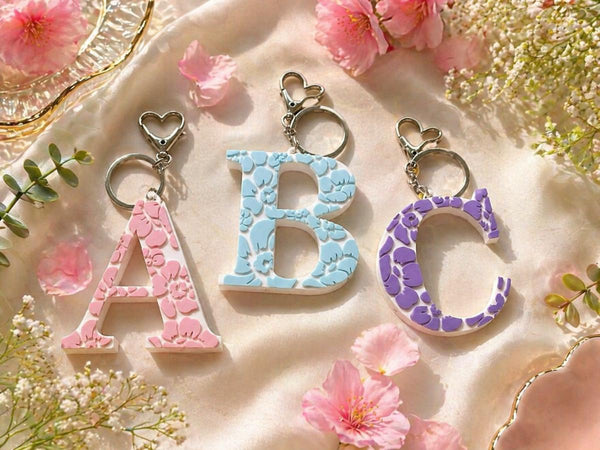 3D Letter Keychains