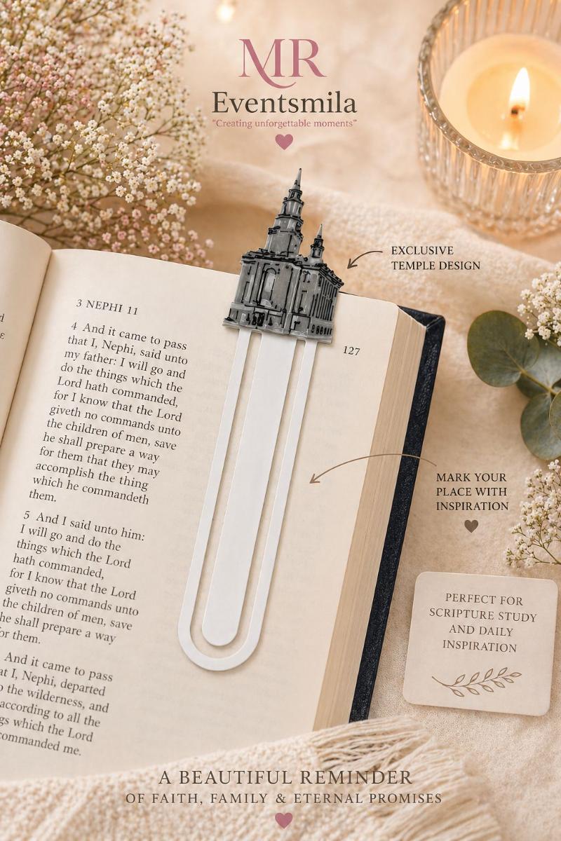 3D Temple Bookmark