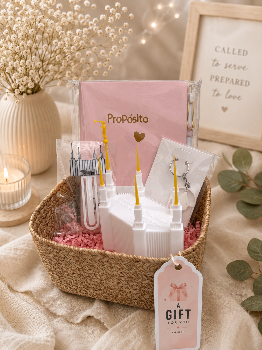 Personalized LDS Missionary Gift Box