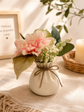 3D Printed Floral Vase with Included Arrangement