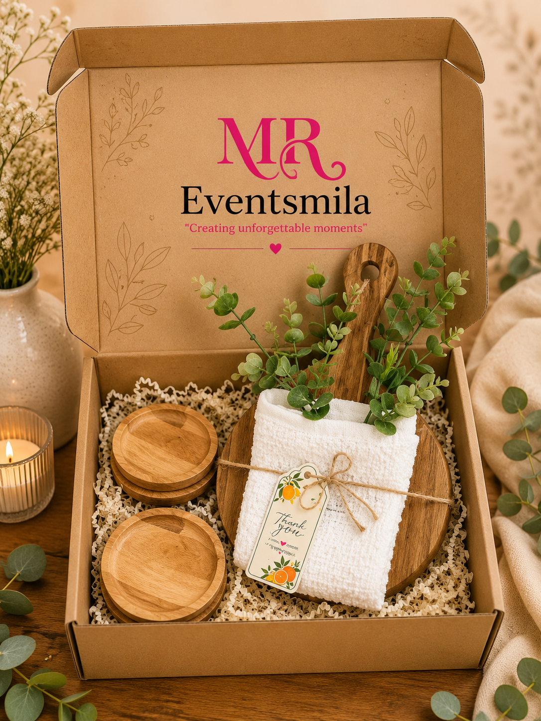 Rustic kitchen gift set