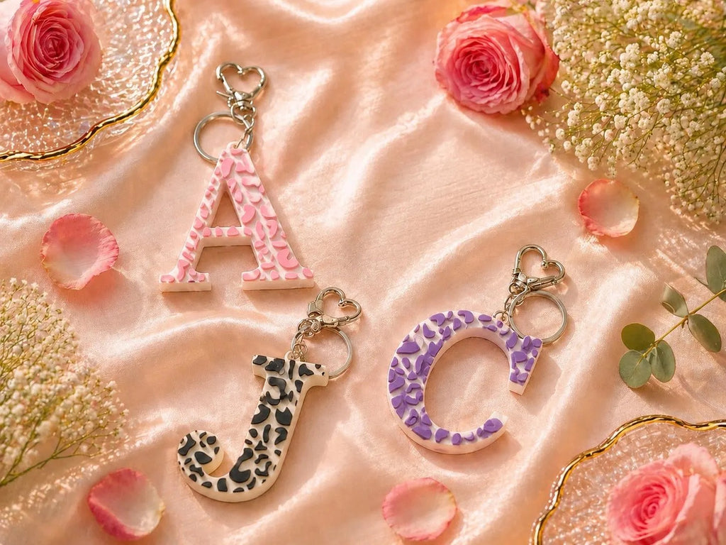 3D Letter Keychains