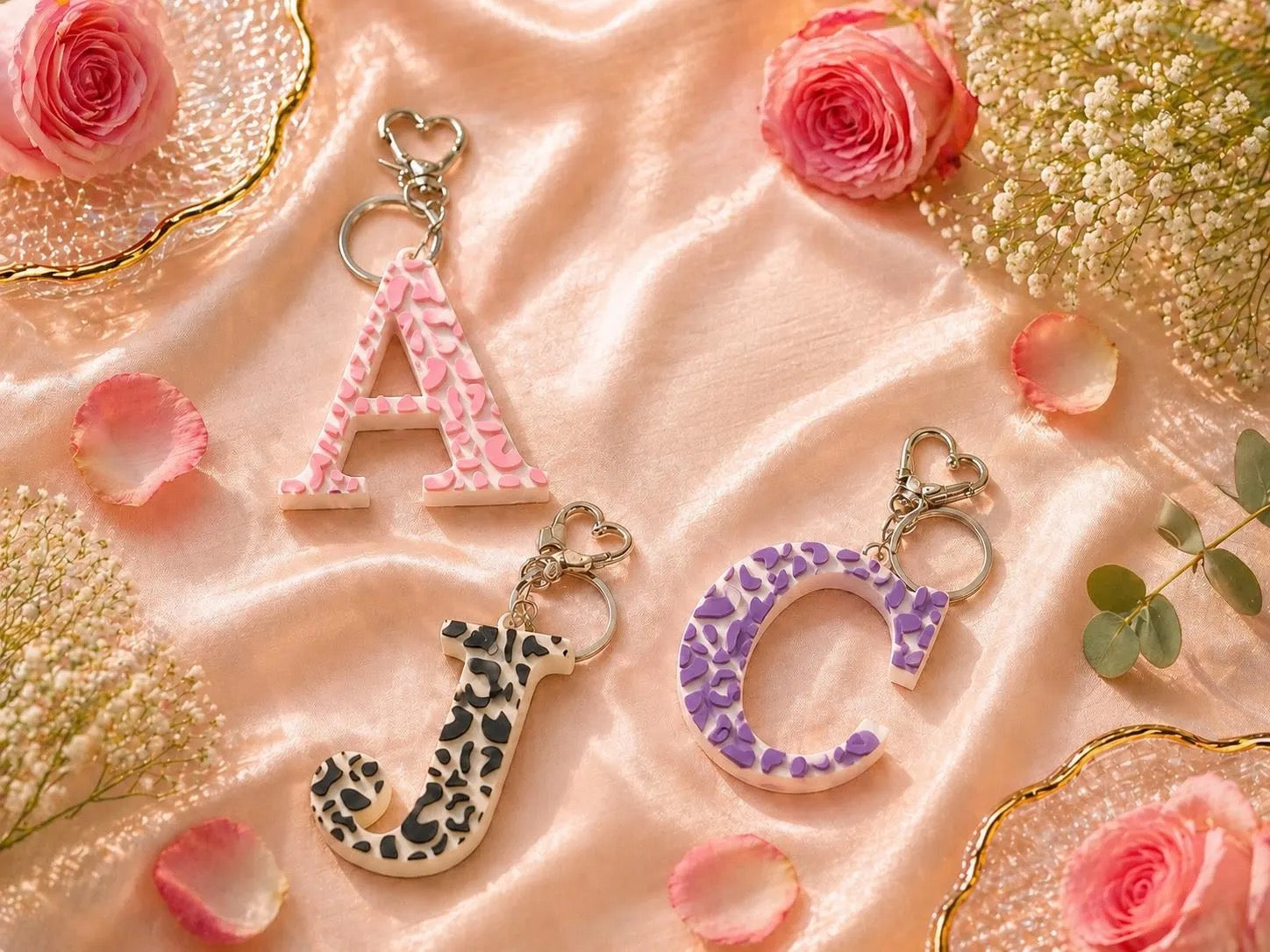 3D Letter Keychains