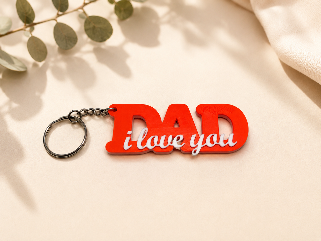 3D Keychain for Dad